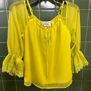 Neon women blouse